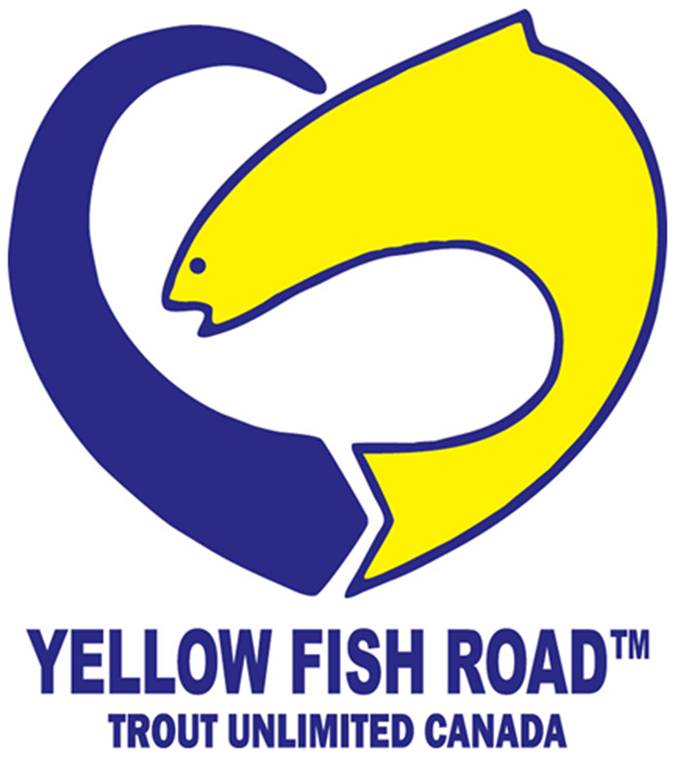 Yellow Fish Road - Trout Unlimited Canada logo